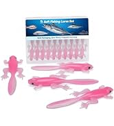 JOYGb Soft Plastic Baits Kit,3-6 Inch Various Lifelike Fishing Lures Swimbaits,Paddle Tails,Worm,...