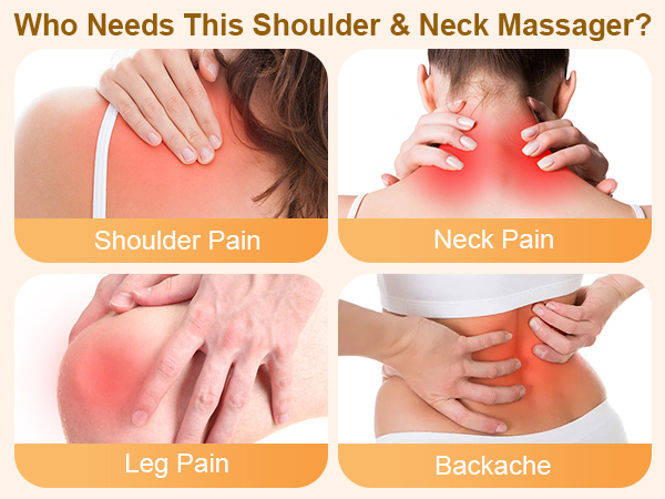 masajeador de espalda y cuello