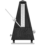 Donner Mechanical Metronome for Piano Guitar Drum Violin Saxophone Musician, Track Beat and Tempo...