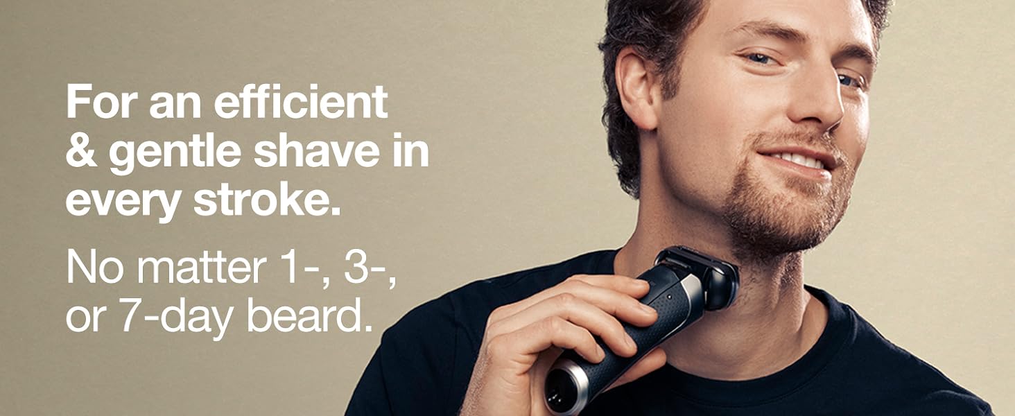 for an efficient and gentle shave in every stroke