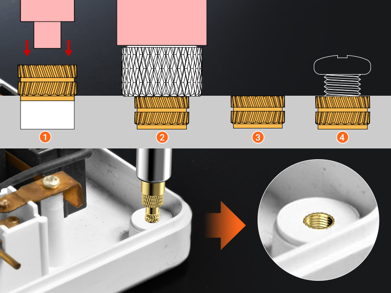 Heat-Set Insert Tip Set