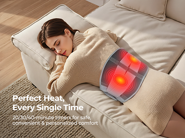 cordless heating pad for back heated back wrap cordless heater