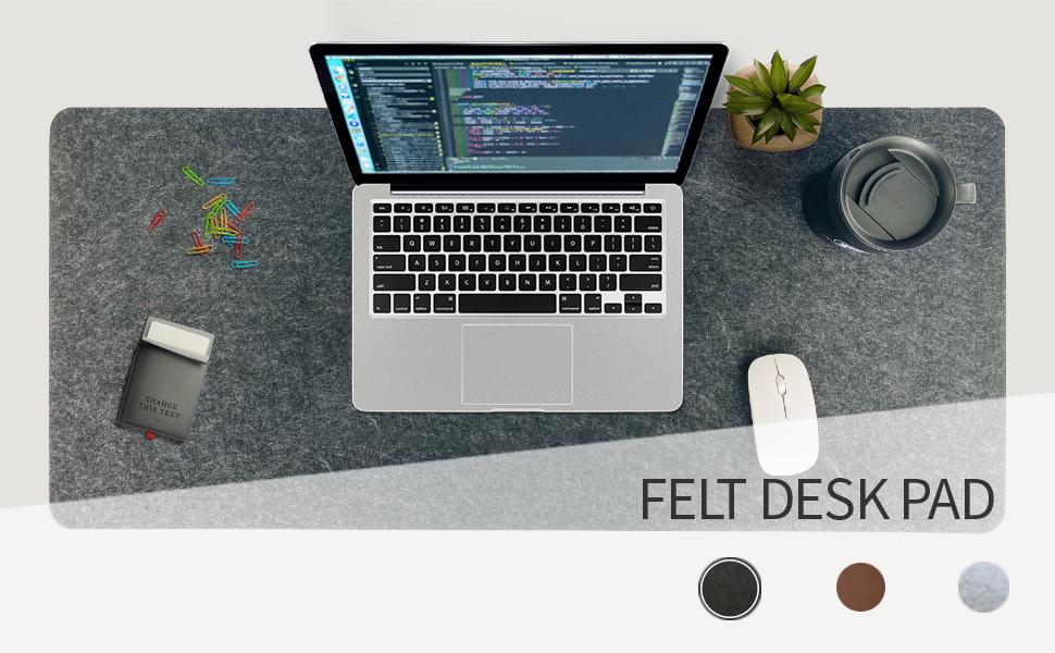 felt desk pad wool desk pad
