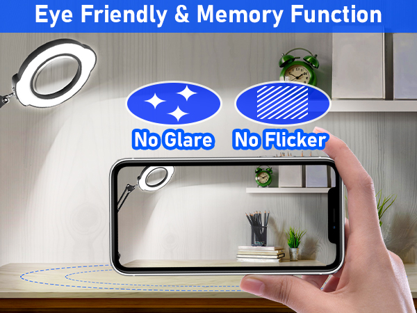 magnifying desk lamp