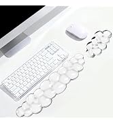 Cloud Wrist Rest Gel Set — Ergonomic Cloud Wrist Rest Keyboard and Mouse, Non-Slip Desk Accessori...