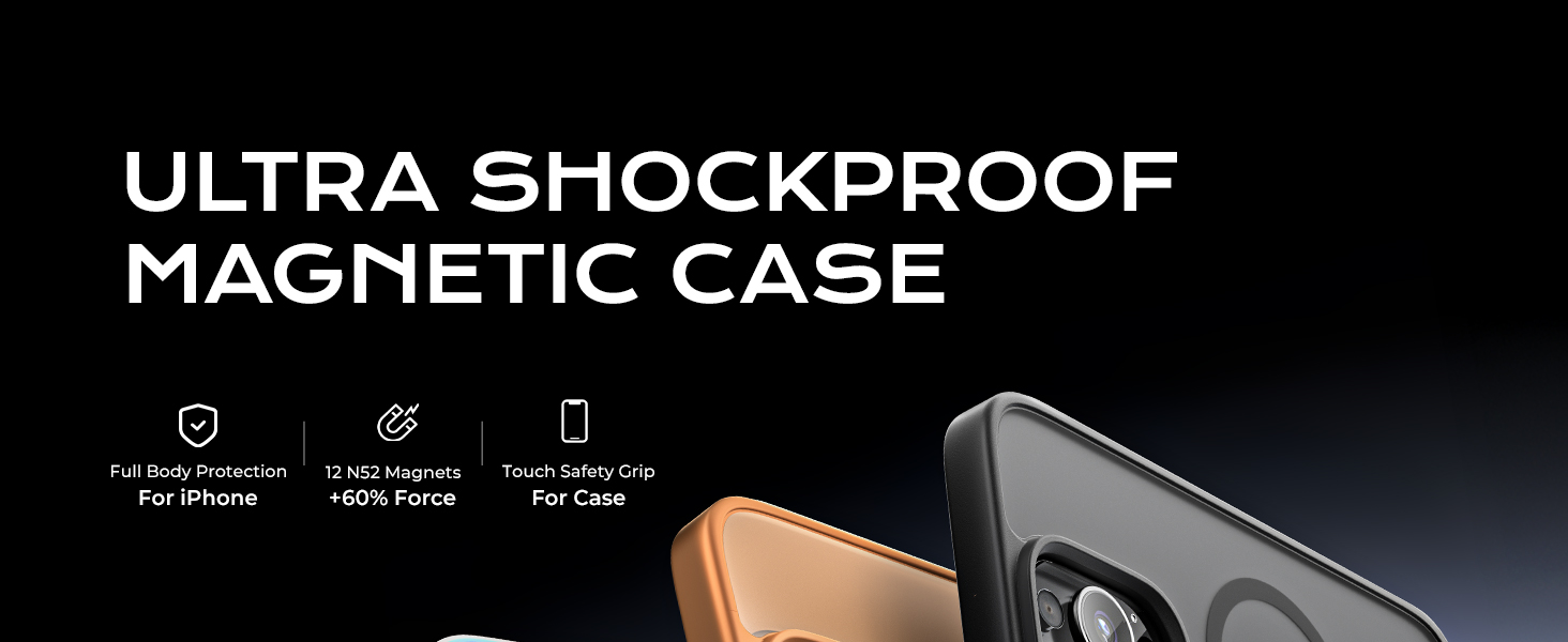 ULTRA SHOCKPROOF MAGNETIC CASE
