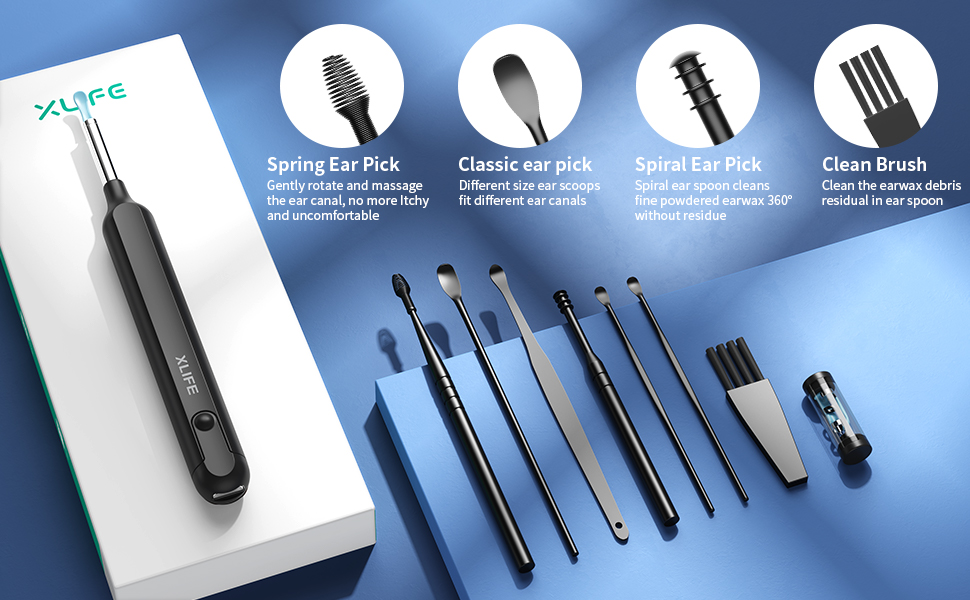 ear wax removal tool camera ear cleaner with camera earwax removal kit