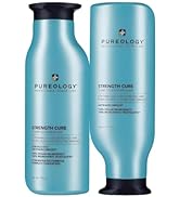 Pureology Strength Cure Strengthening Shampoo &amp; Conditioner Set - For Damaged, Color Treated Hair