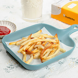 square parchment for chips