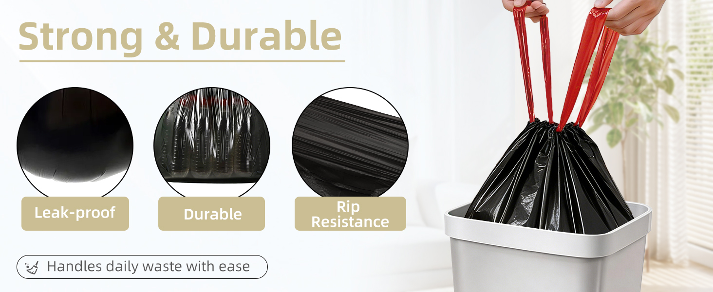 wastebasket trash bags