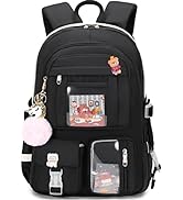 Laptop Backpacks 16 Inch School Bag College Backpack Large Travel Daypack Kawaii Bookbags for Tee...
