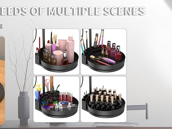 Storage tray pen holders