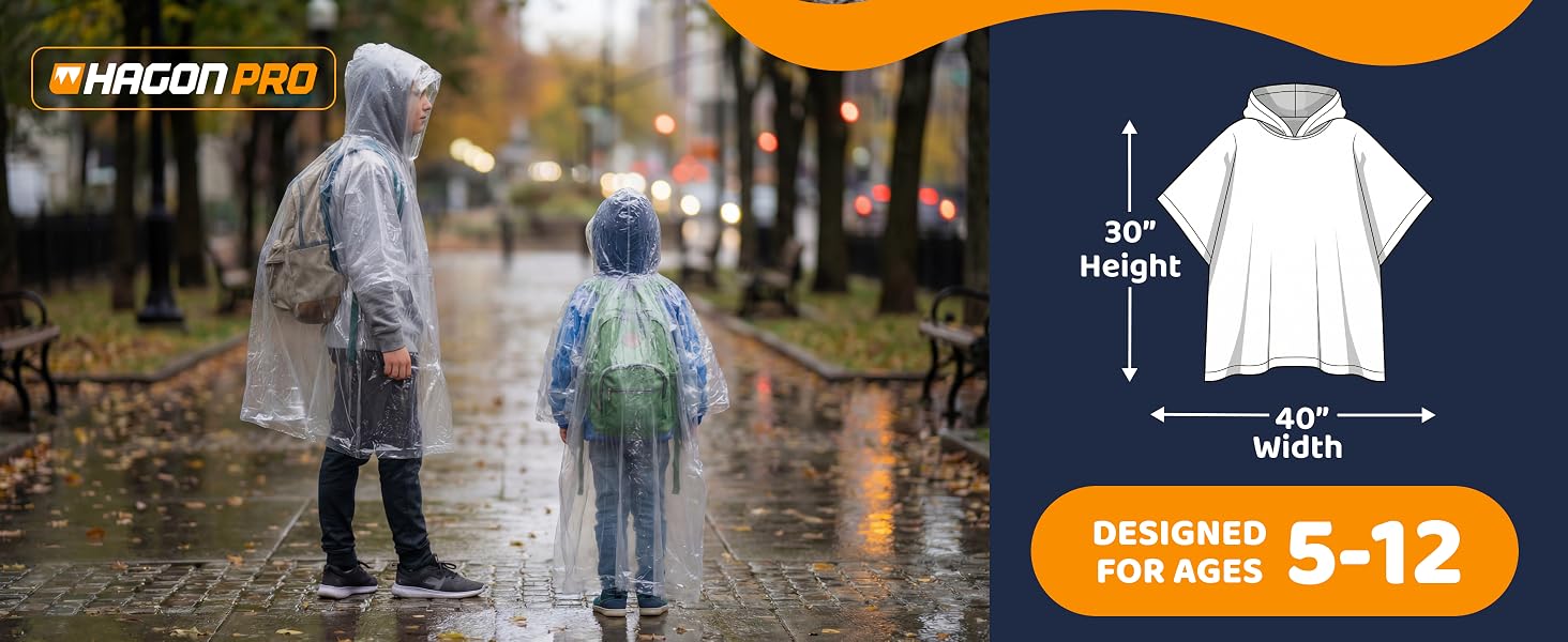 rain ponchos for kids