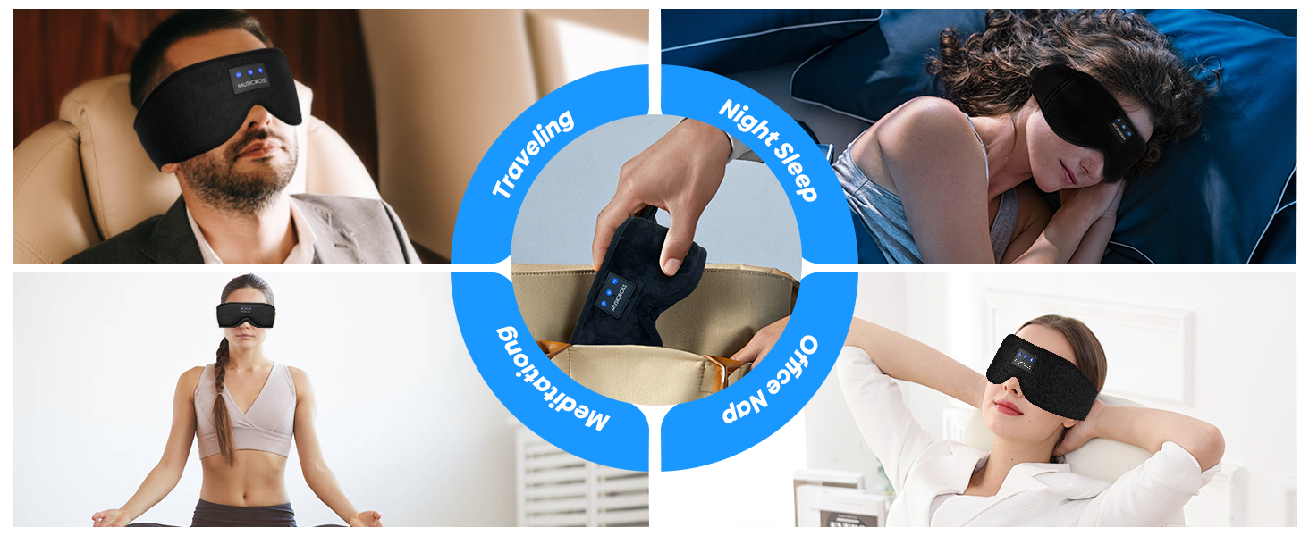 noise cancelling sleep mask