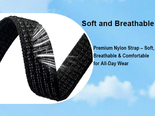 Nylon Sport Band Compatible with Xiaomi Smart Band 10/9/8