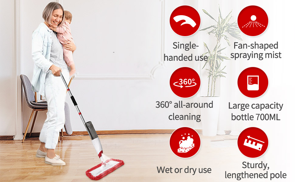 spray mop