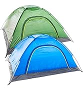 10 Pack Bulk 2 Person Tents for Homeless, Scouts, Camping, Backpacking | Waterproof Lightweight E...