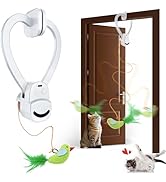 CATPICK Interactive Cat Toys for Indoor Cats Automatic Electric Flying Bird Feather Cat Toy - Bes...