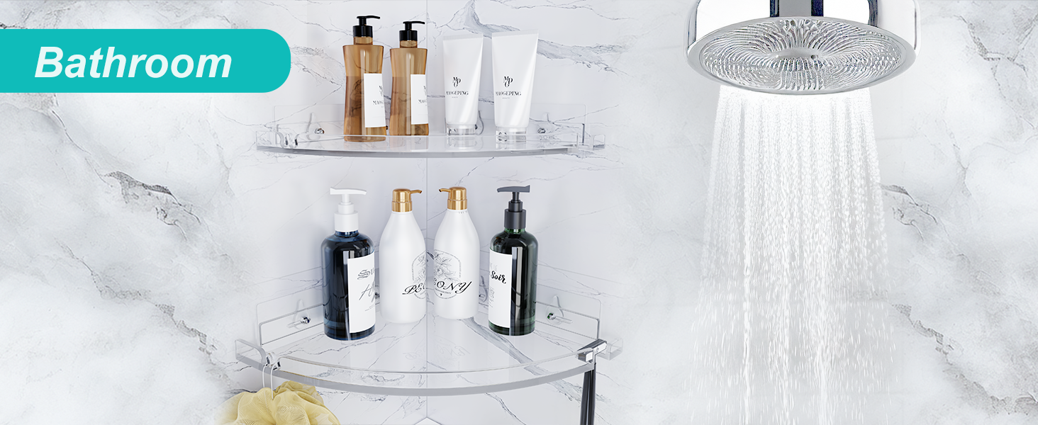 Acrylic Shower Shelves