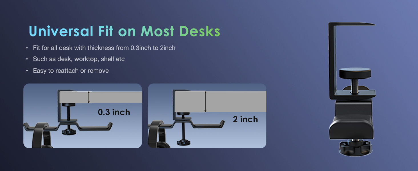 Headphone Stand Hanger