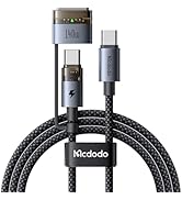 mcdodo 240W/140W USB-C to USB-C &amp; Magnetic 3 Cable 2 in 1 for Mac-Book Charging, Magnetic 3 Cable...