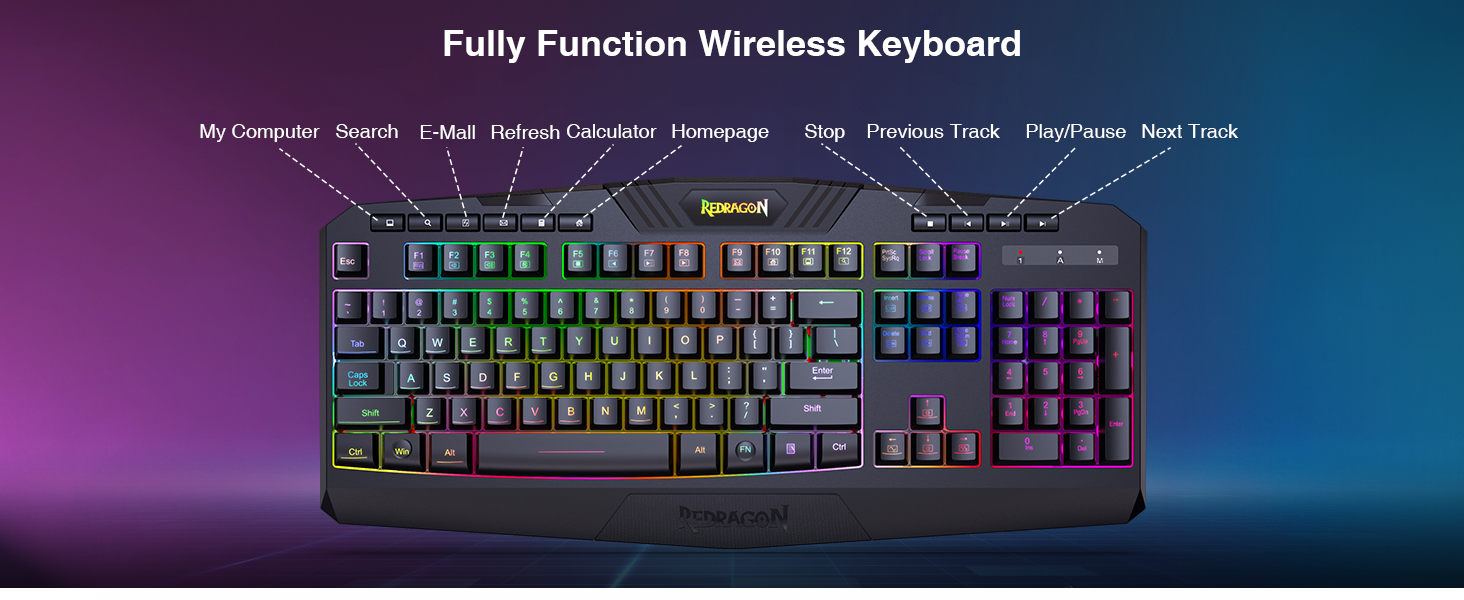Wireless Gaming Keyboard