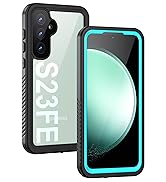 Lanhiem Samsung Galaxy S23 FE Case, IP68 Waterproof Dustproof Case, Built-in Screen Protector, He...