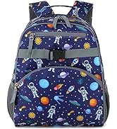 FlowFly Kids Backpack for Toddler Boys Girls, Simple Lightweight Bookbag for Daycare Kindergarten...