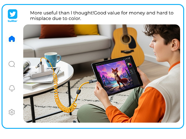 jixivor 4 in 1 usb c cable 140W compatiblle with Lightning cable multi cords