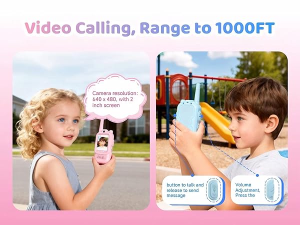 Video Walkie Talkies for Kids
