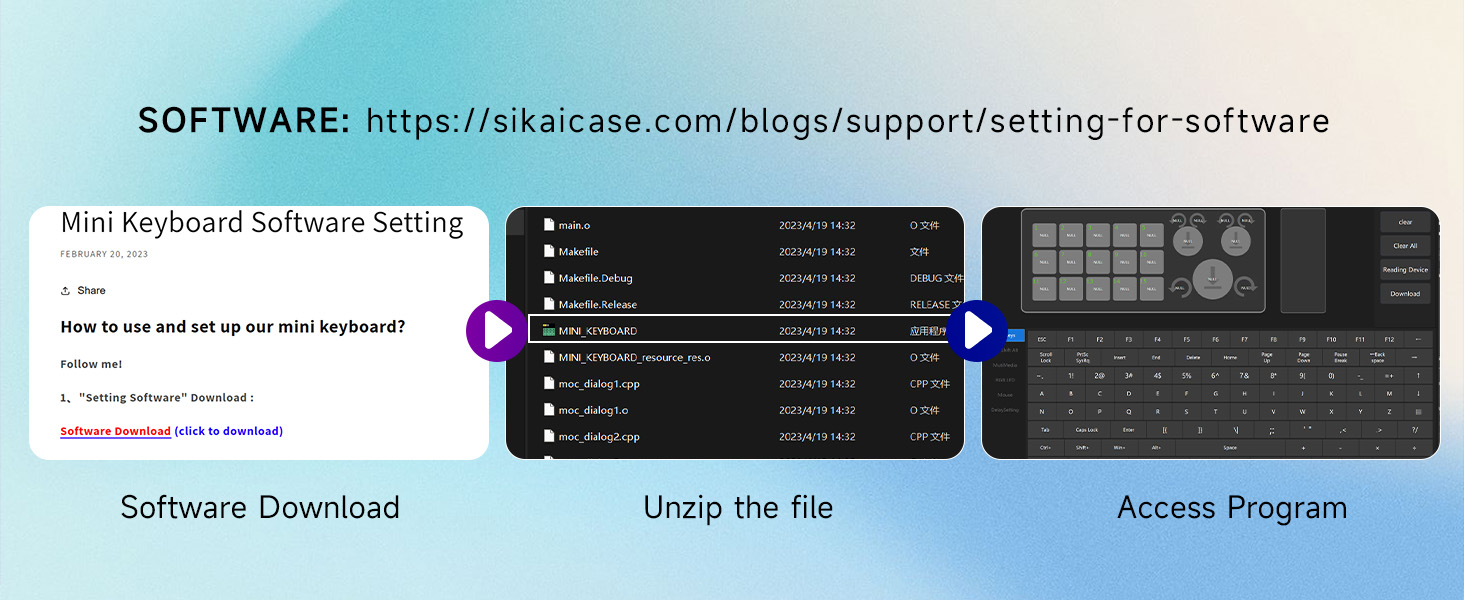 USB Mini Macro Mechanical Gaming Keyboard