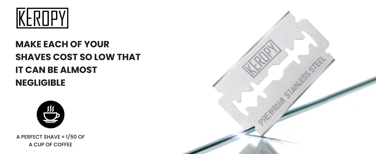 keropy Safety razor balde