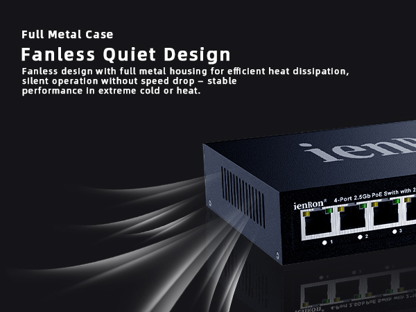 2.5gb Unmanaged Switch 6 port