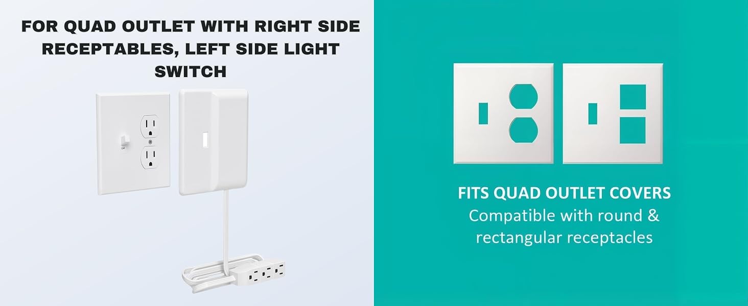 outlet extension cord covers small power strip extention cord powerstrip child proof outlet cover 