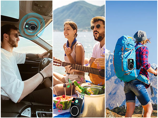 Bluetooth Car Speaker for Cell Phone