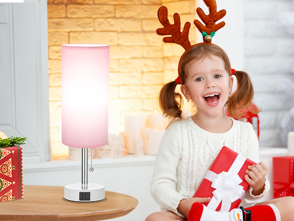 pink lamps for girls bedroom