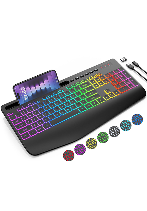 backlit wireless keyboard