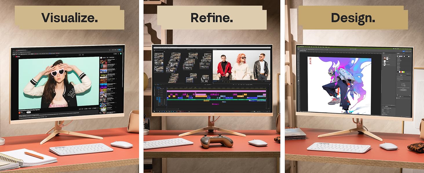 visualize. refine. design.