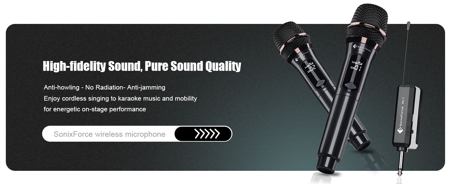 wireless microphone microfono inalambrico microfono dynamic microphone