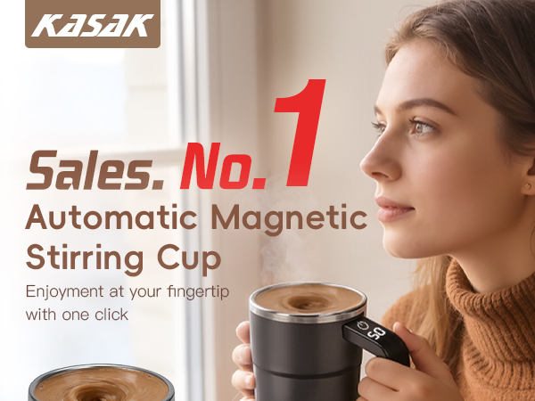 smart self stirring mug
