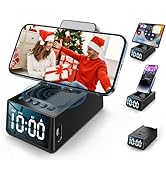 Toiysyy Adjustable Phone Stand with Built-in Bluetooth Speaker, Portable with Non-Slip Base, Uniq...