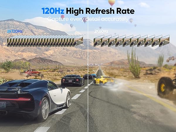 120Hz High Reflesh Rate