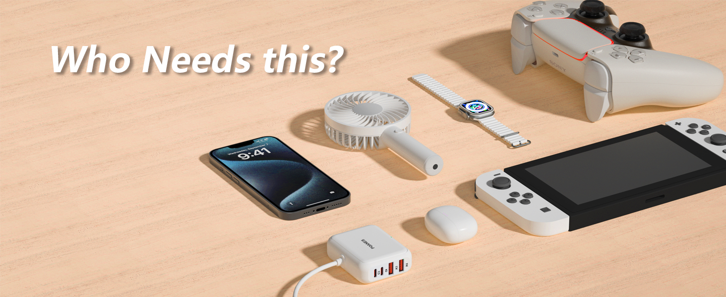 PD USB C charger meets most devices