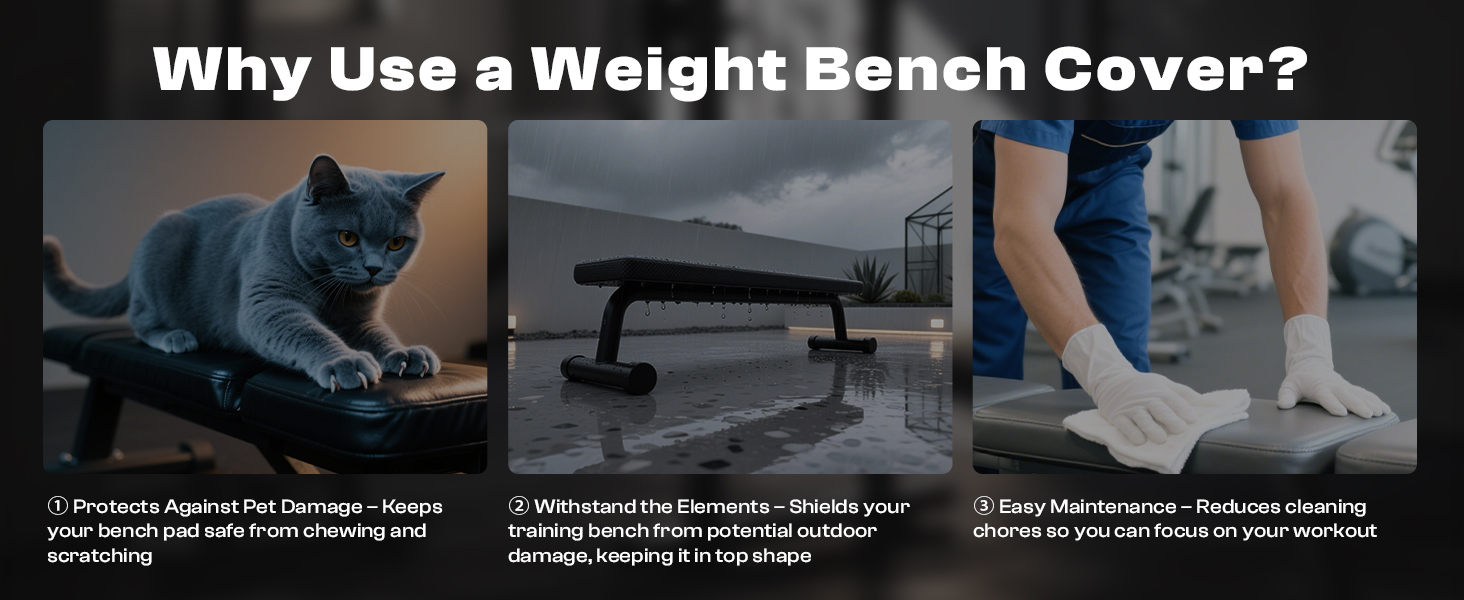 Why Use a Weight Bench Cover?