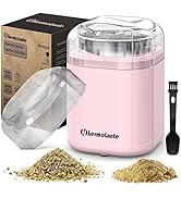 Hermolante Herb Grinder Spice Grinder, 200 w Herb Grinder with Stainless Steel Blade and Cleaning...