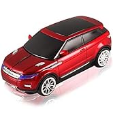 CHUYI Cool SUV Car Shaped Wireless Mouse 1600 DPI Optical Cordless Mice with USB Receiver for Off...