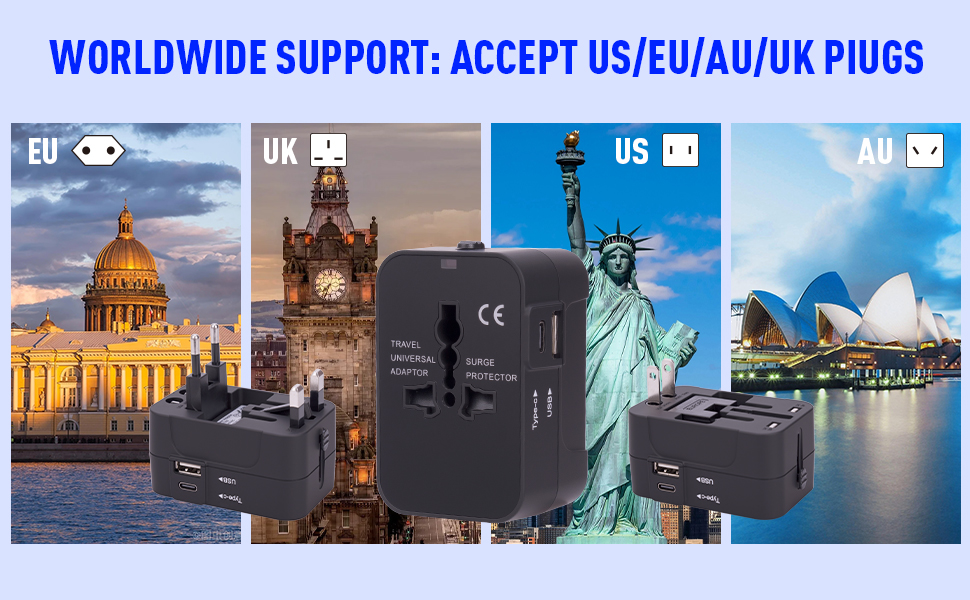 worldwide adapter international charger