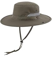 Connectyle Wide Brim Sun Hat for Men Women UPF 50+ Outdoor Cowboy Hat UV Protection Bucket Hat fo...
