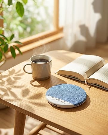 Bluetooth Pillow Speaker,Portable Under Pillow Speaker with White Noise Timer Wireless Sleep Aid