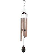MUMTOP Wind Chimes for Outside - Deep Tone Memorial Sympathy Wind Chimes Outdoor, 38.5 Inch Windc...